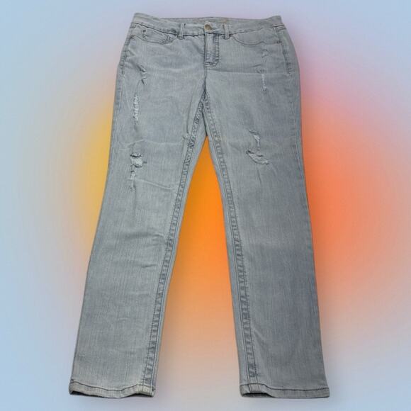 SEVEN 7 Women’s 12 TUMMYLESS HIGH RISE SKINNY Blue Jeans - Picture 2 of 4